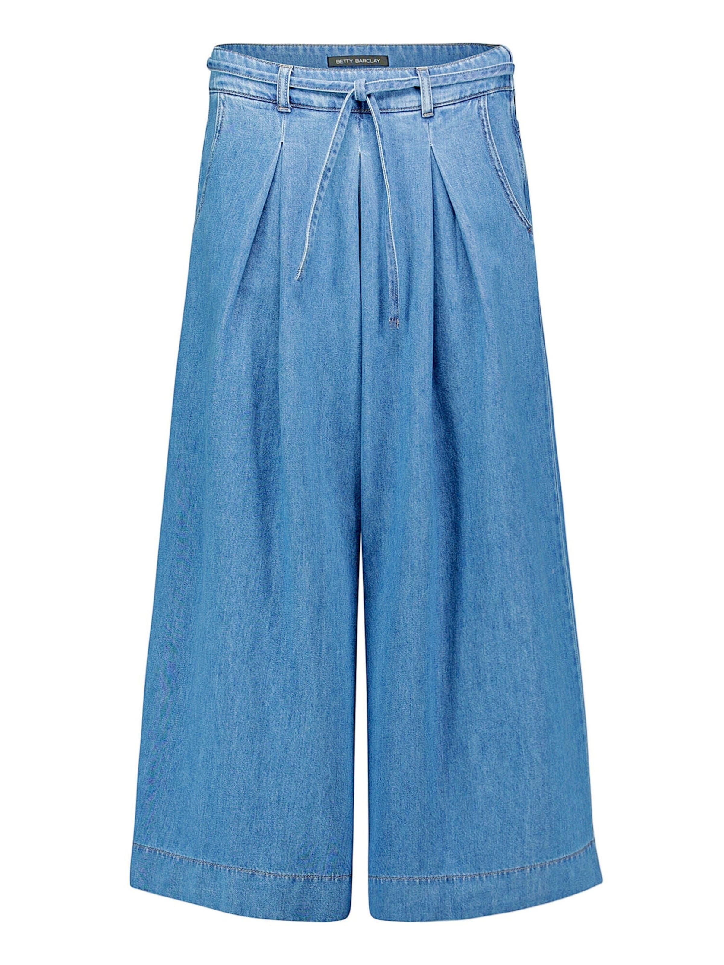 Wide leg Pantaloni di Betty Barclay in blu: frontale