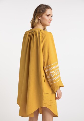 DreiMaster Vintage Košeľové šaty - Žltá