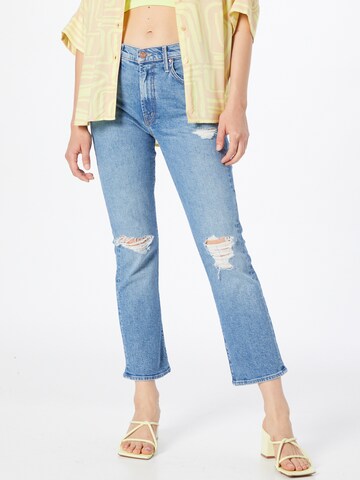 MOTHER Regular Jeans in Blue: front