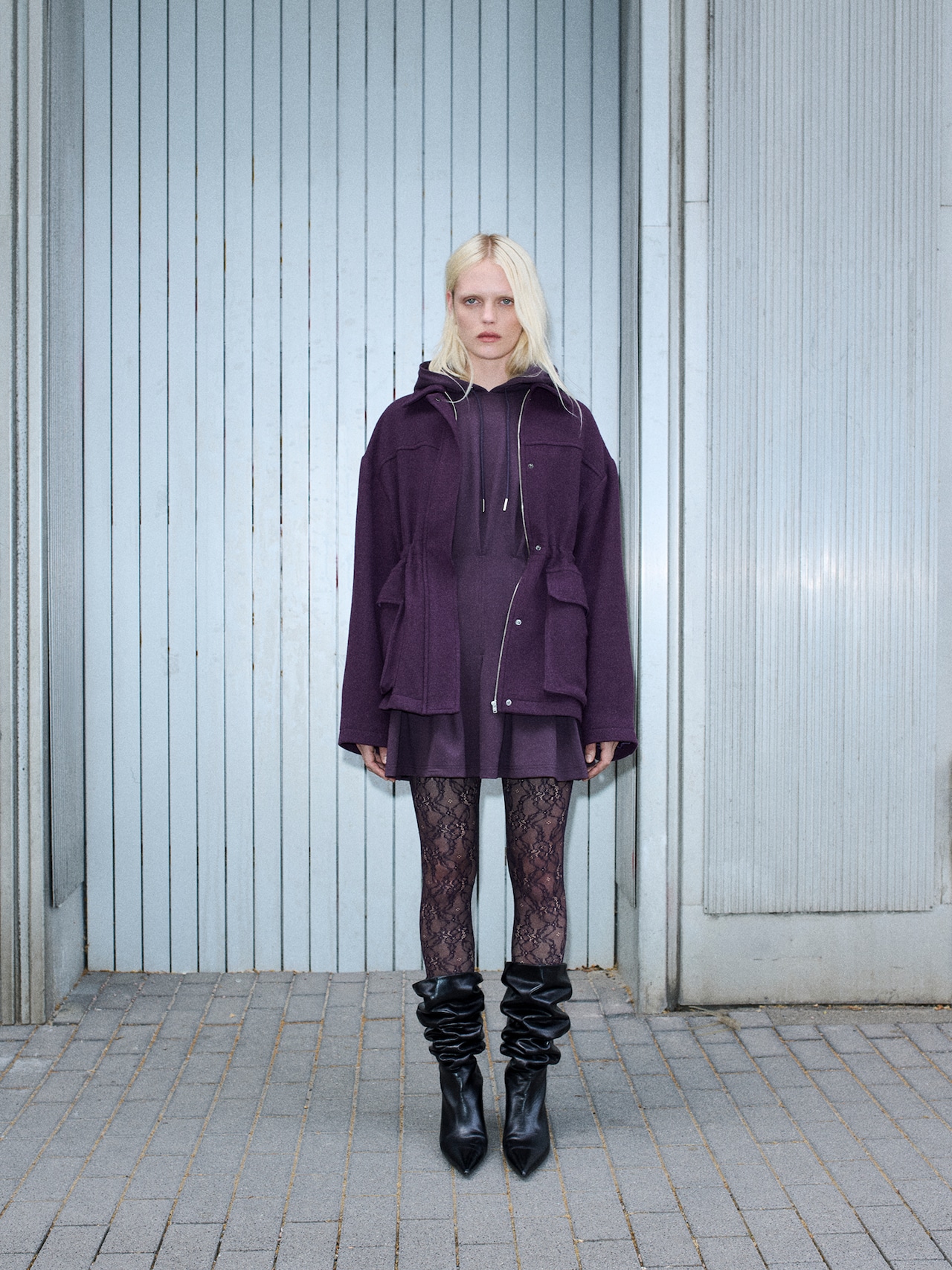 EDITED Neuheiten Jacke 'Bonnie' burgunder