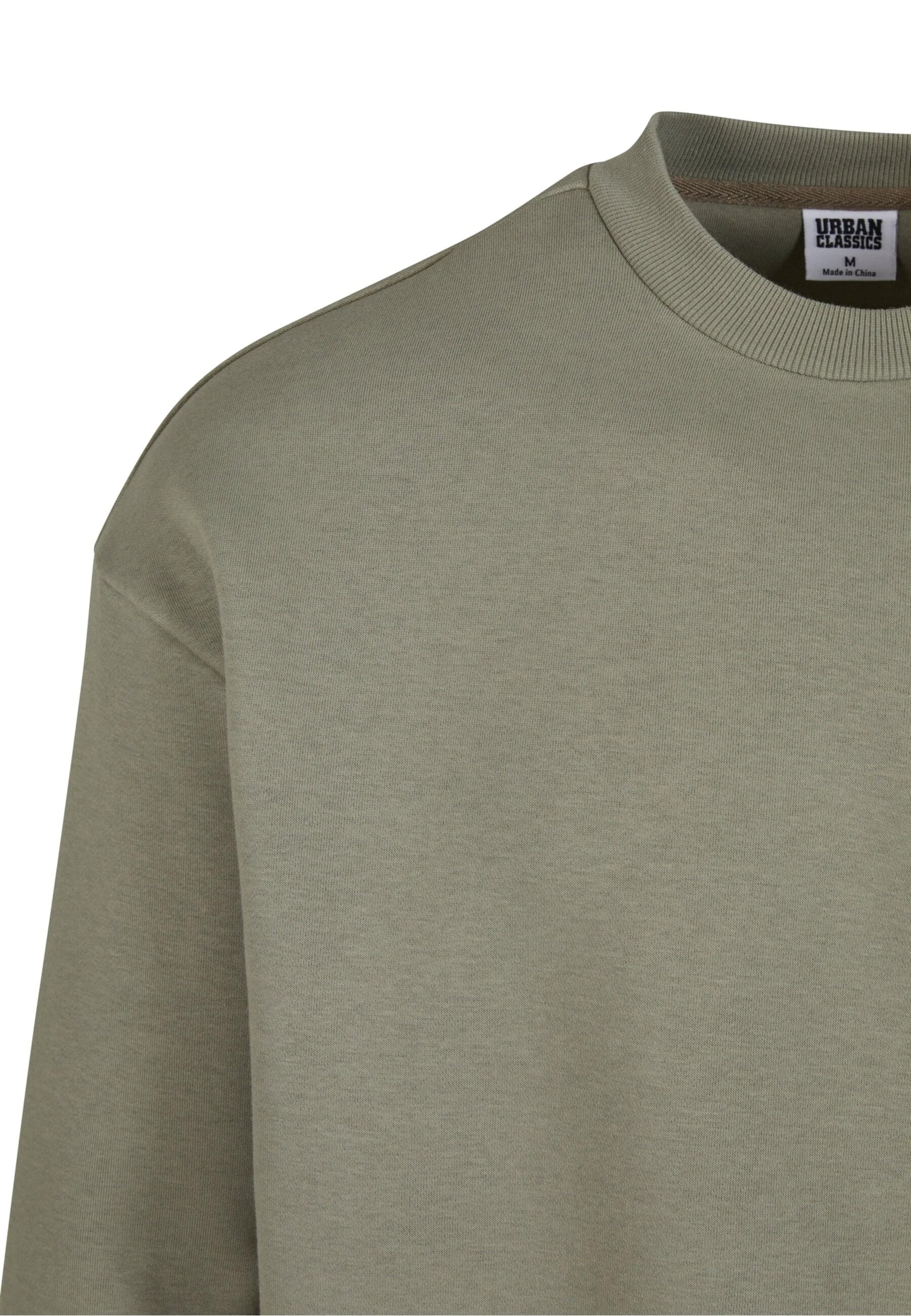 Urban Classics Sweatshirt in Green