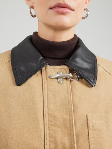 TOPSHOP Between-Season Jacket 'POSIE' in Beige