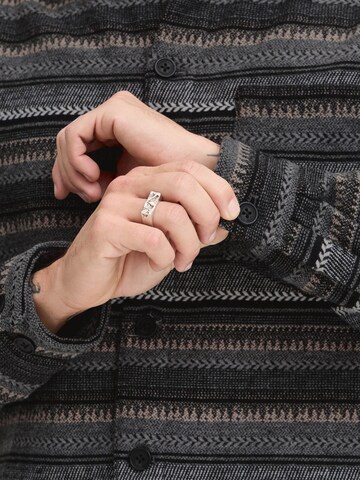 !Solid Regular fit Tussenjas 'MICHA' in Grijs