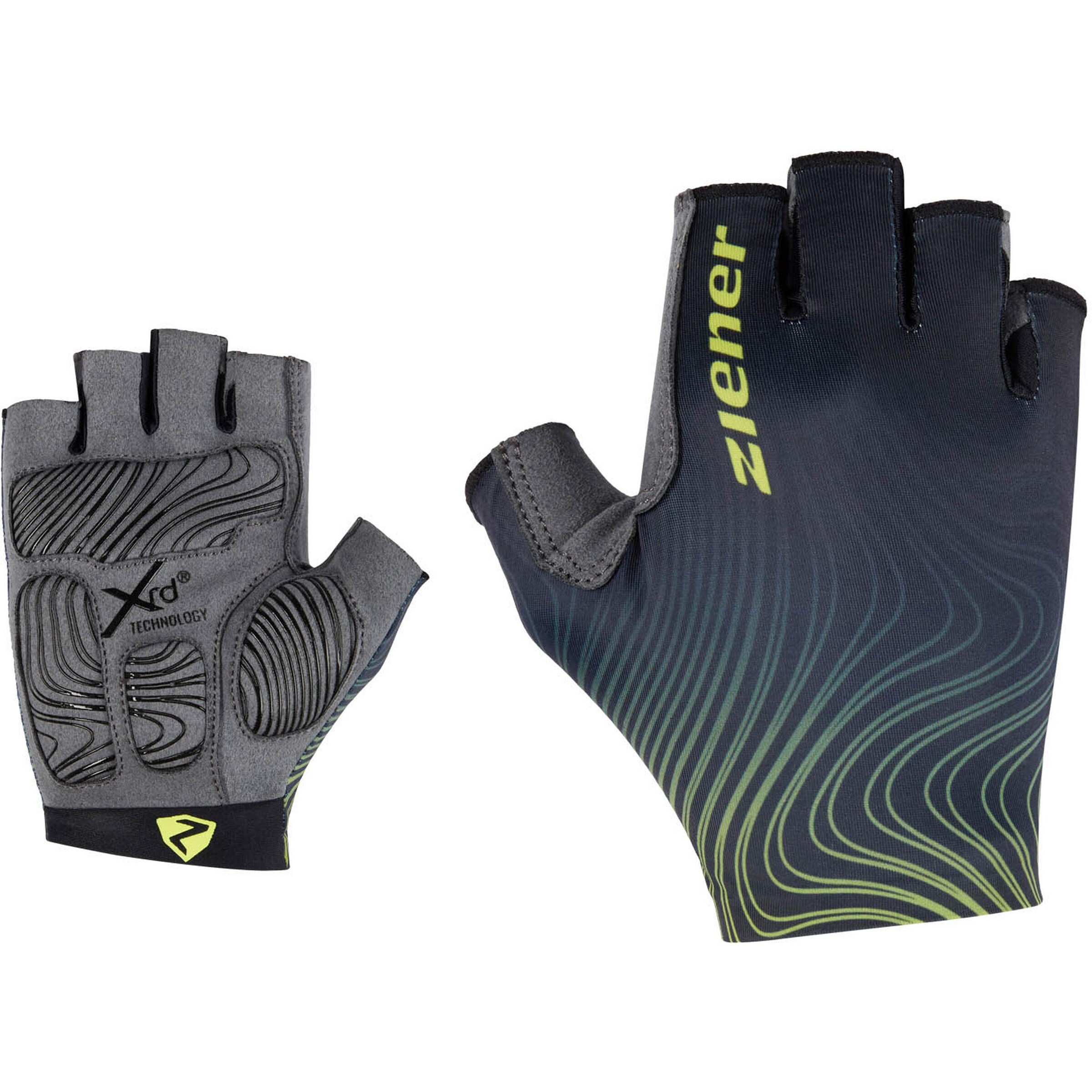ZIENER Athletic Gloves 'Clem' in Grey: front