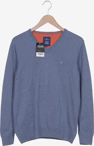 TOM TAILOR Pullover L in Blau: predná strana