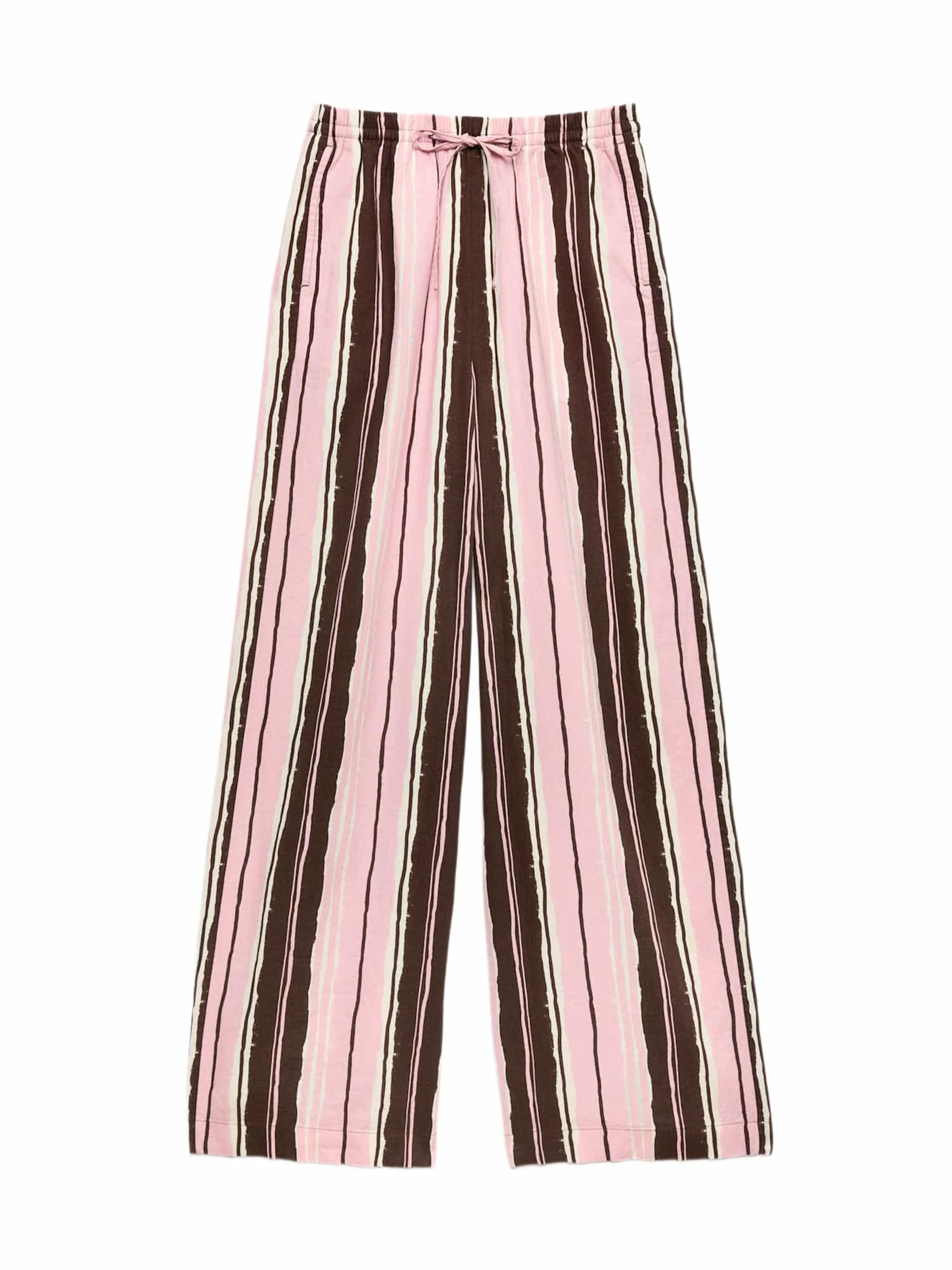 Wide Leg Pantalon Marks & Spencer en multicouleur : devant