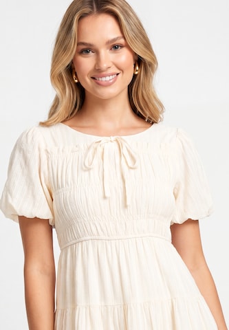 Robe faina en beige