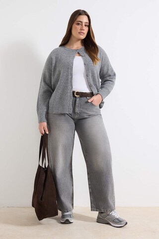 Trendyol Curve - Cárdigan en gris