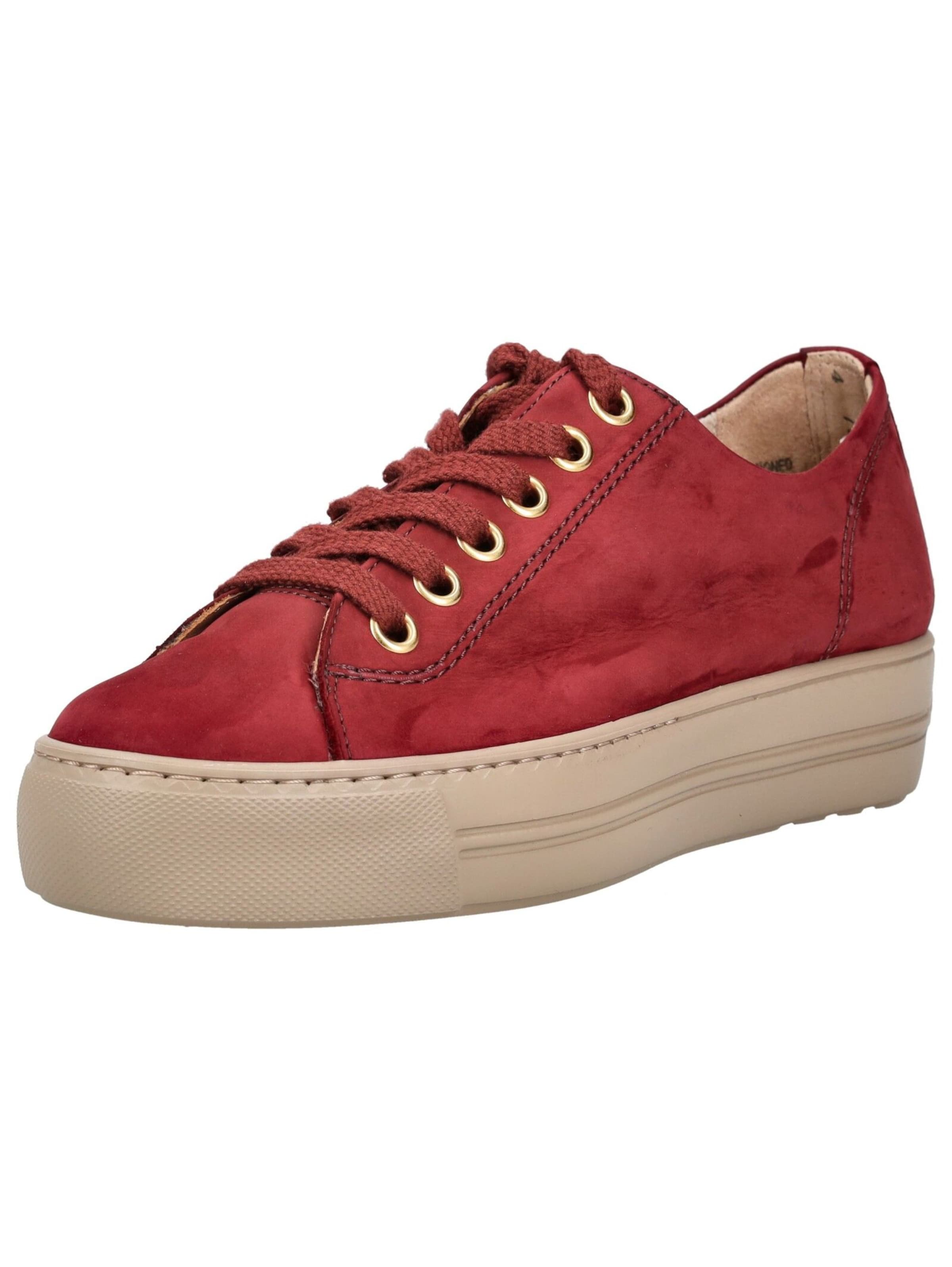 Paul Green Sneaker in Rot: Vorderseite
