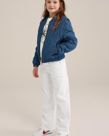 WE Fashion Between-season jacket in Blue