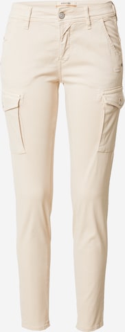 Gang - Pantalón vaquero cargo 'Amelie' en beige: frente