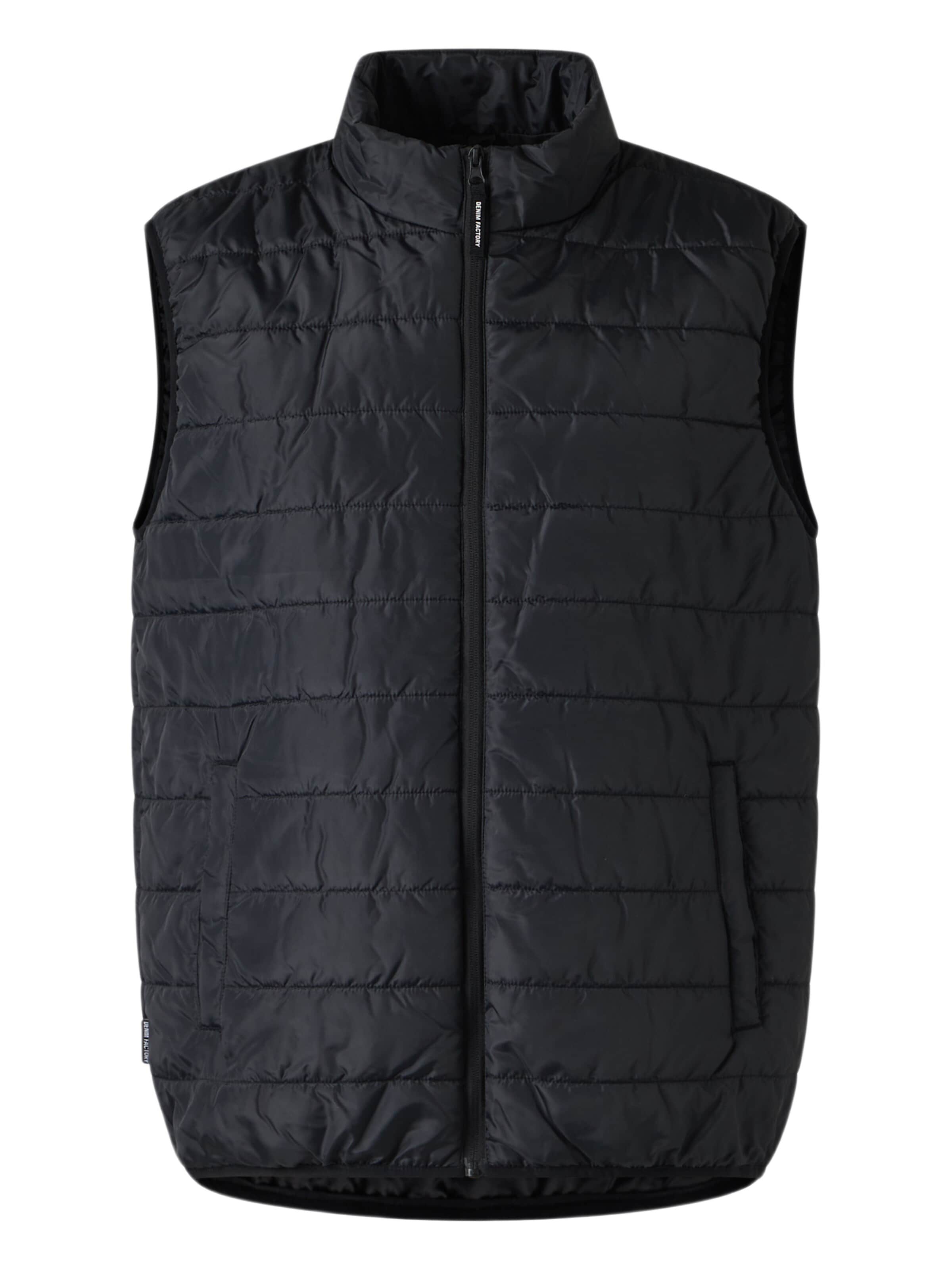 Denim Factory Vest 'Toronto' i sort: forside