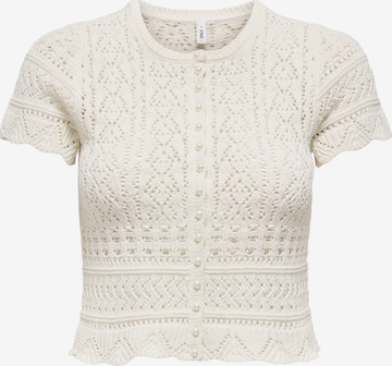 ONLY Neuletakki 'ONLELKE' värissä beige: etupuoli