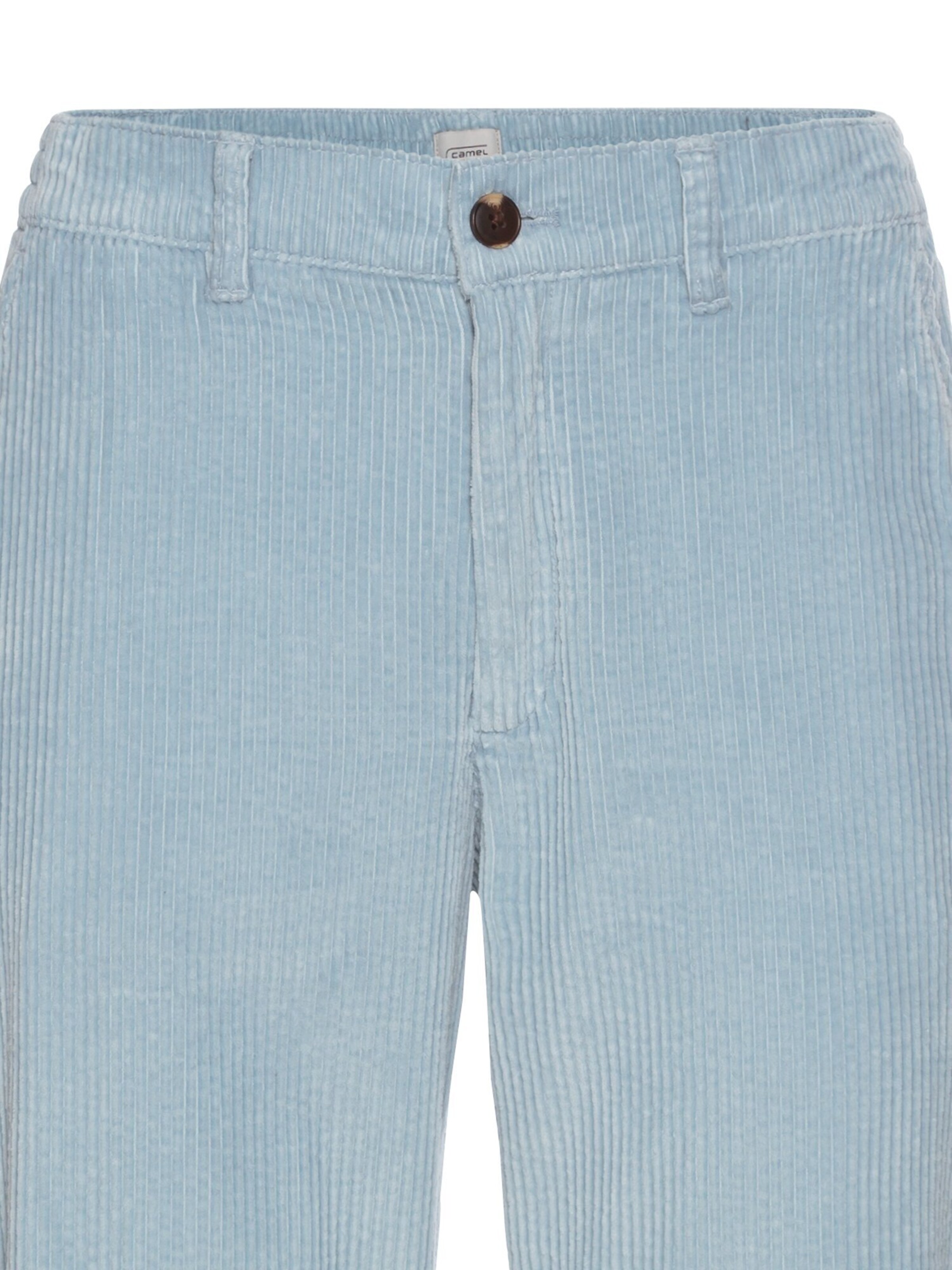 CAMEL ACTIVE Loosefit Cord Hose im Loose Fit in Blau