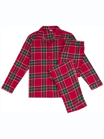 La V Pajamas long in Red