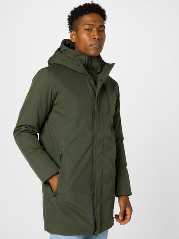 KnowledgeCotton Apparel Parka in Grün: Vorderseite