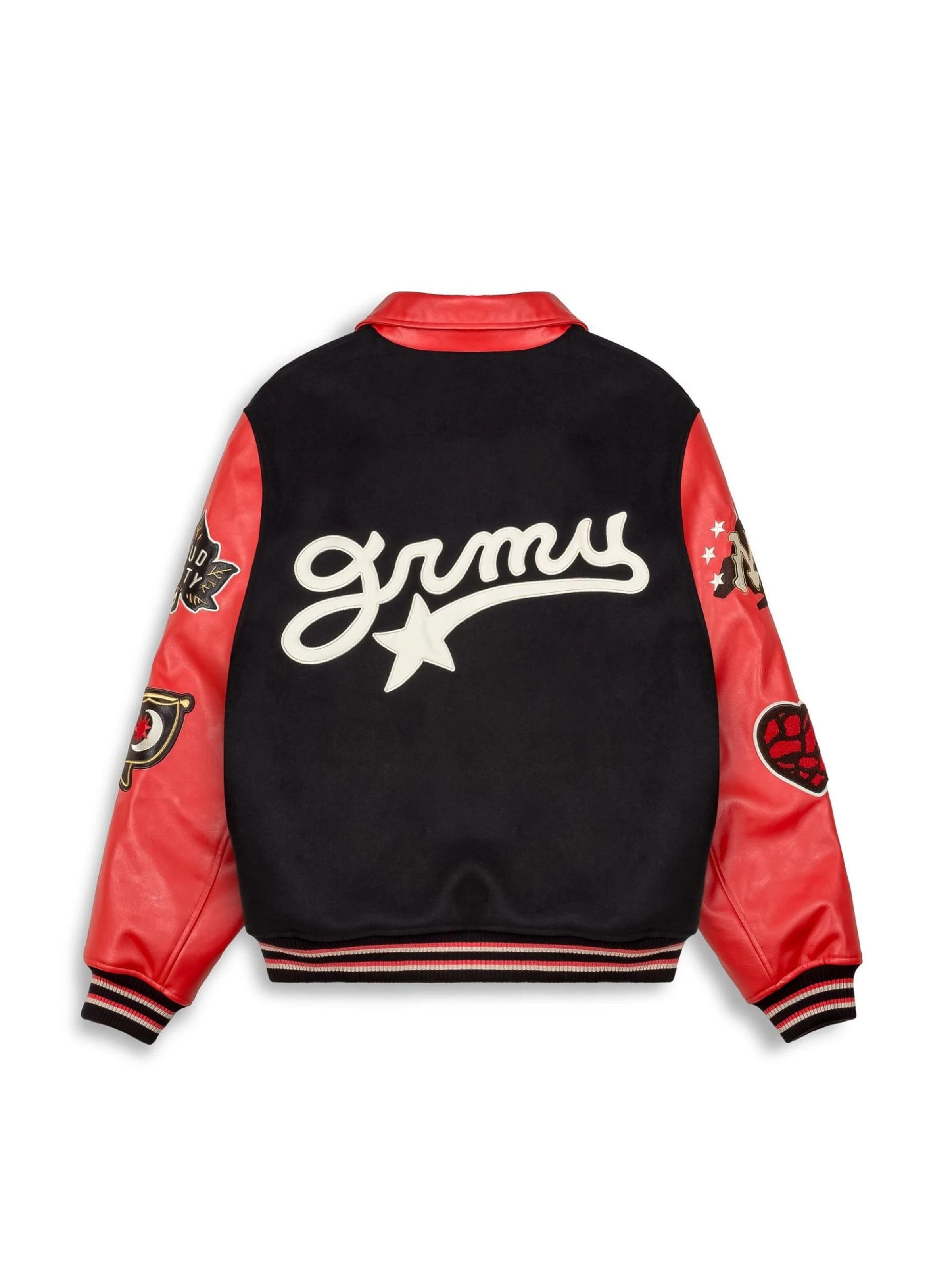Veste mi-saison Grimey en noir
