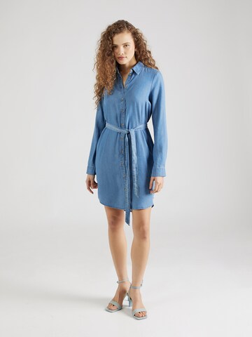 Robe-chemise 'BREE' VERO MODA en bleu : devant