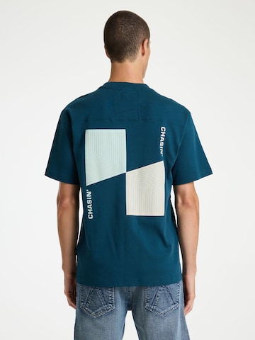 T-Shirt CHASIN' en bleu