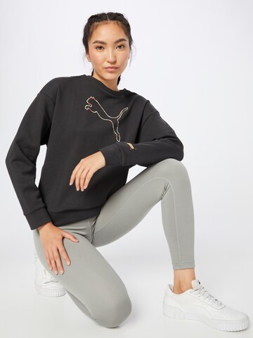 PUMA Sportief sweatshirt 'Better Crew' in Zwart