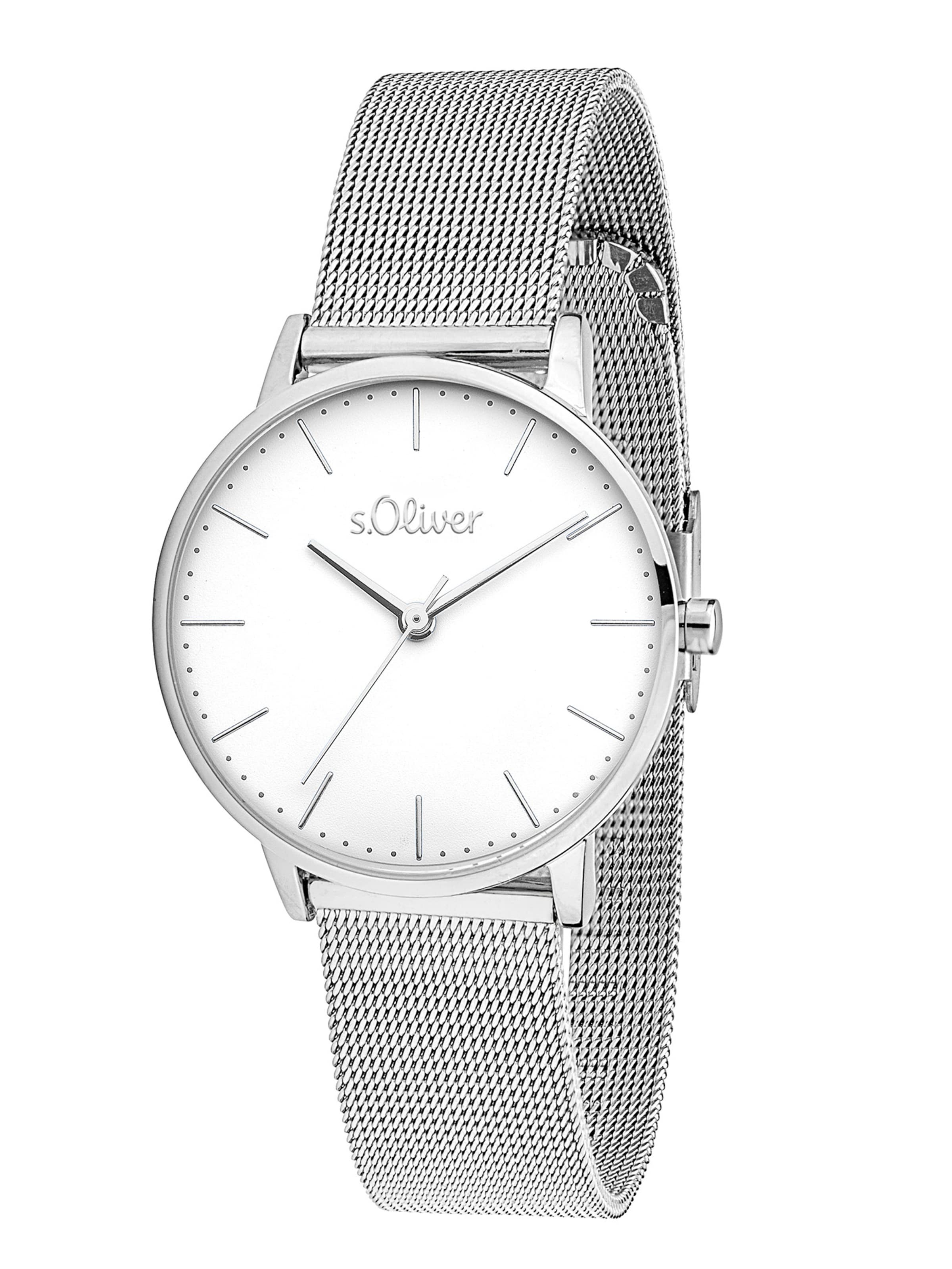 s.Oliver Analog watch in Silver