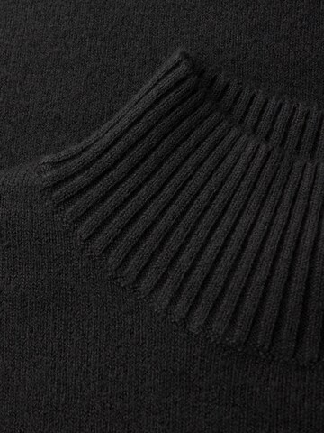 STREET ONE Strickkleid in Schwarz