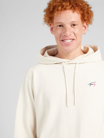 Sweat-shirt Tommy Jeans en beige