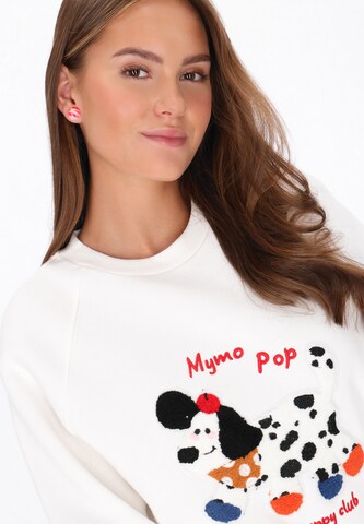 MYMO - Sudadera en blanco