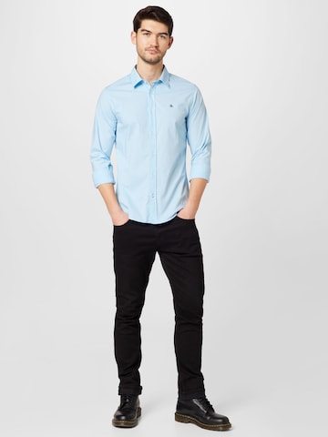 mėlyna SCOTCH & SODA Priglundantis modelis Marškiniai