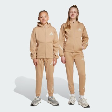 ADIDAS SPORTSWEAR Конический (Tapered) Спортивные штаны 'Z.N.E.' в Бежевый