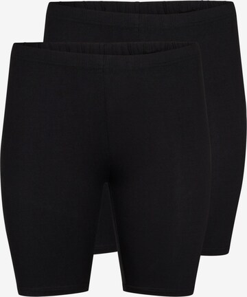 Zizzi Skinny Spodnie w kolorze czarny: przód