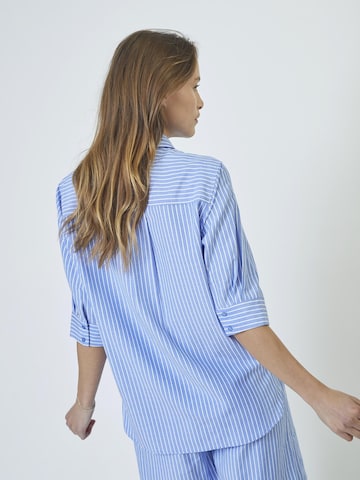co'couture Blouse 'Tea' in Blauw