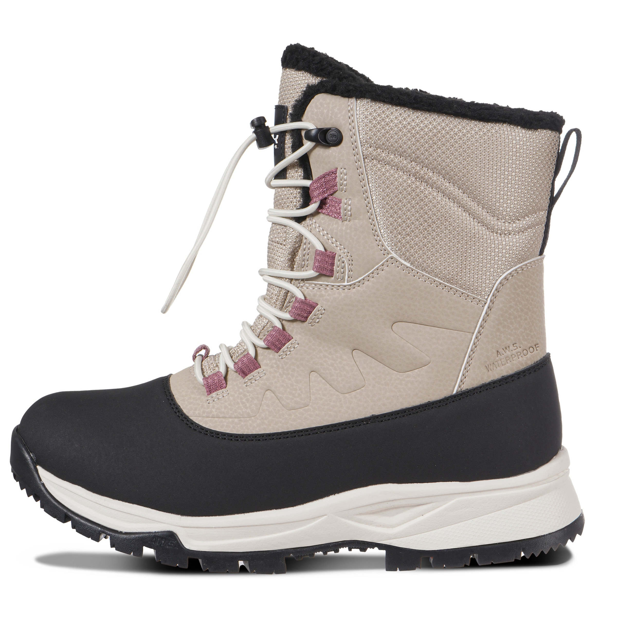ICEPEAK Snow Boots ' Alofi Ms ' in Beige
