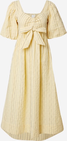 Rochie de la YAS pe galben: față
