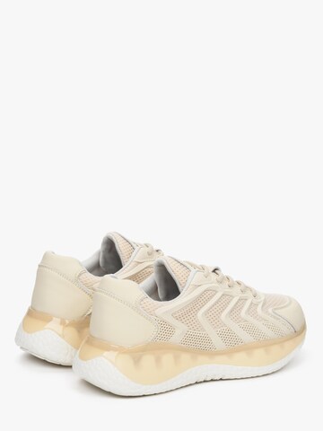 Estro Sneakers laag '7650' in Beige