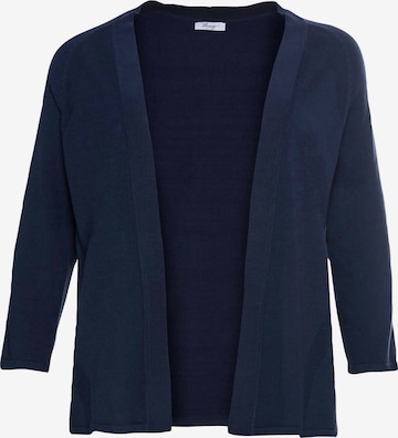 Cardigan SHEEGO en bleu : devant