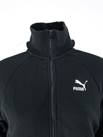 PUMA Sportjas 'Puma Iconic T7' in Zwart