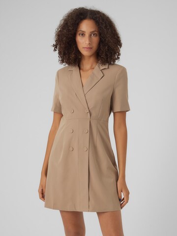 VERO MODA Blusekjole 'Lea' i beige: forside