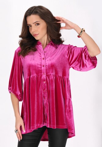 faina - Blusa en rosa: frente