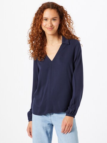 ARMEDANGELS Blouse 'MIUNAA' in Blue: front