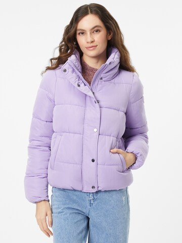 Veste mi-saison ONLY en violet : devant