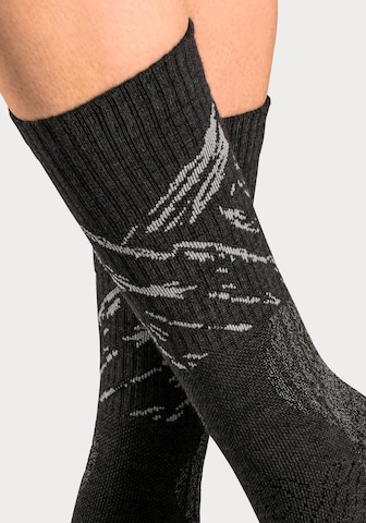 CHIEMSEE Athletic Socks in Black