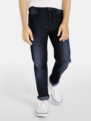 bonprix Slimfit Jeans in Blau: Vorderseite