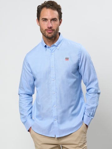 VINSON - Camisa ' VMPedro ' em azul: frente
