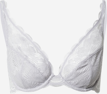 ESPRIT Triangle Bra in Grey: front