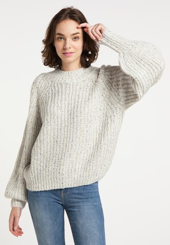 Pull-over MYMO en beige : devant