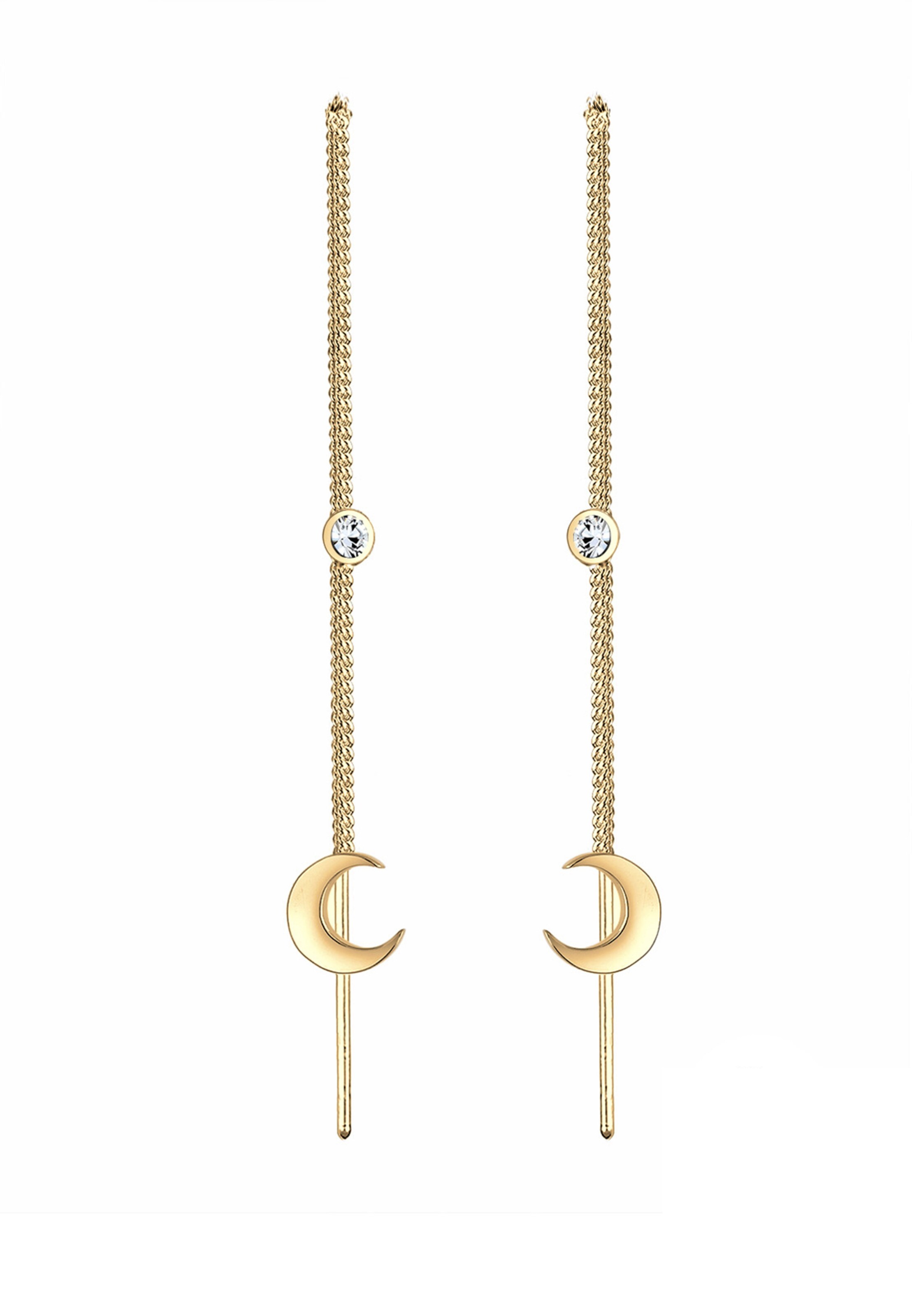 Boucles d'oreilles ELLI en or : devant