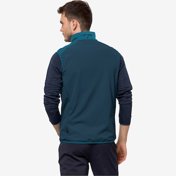 JACK WOLFSKIN Sports Vest 'Highest Peak' in Blue