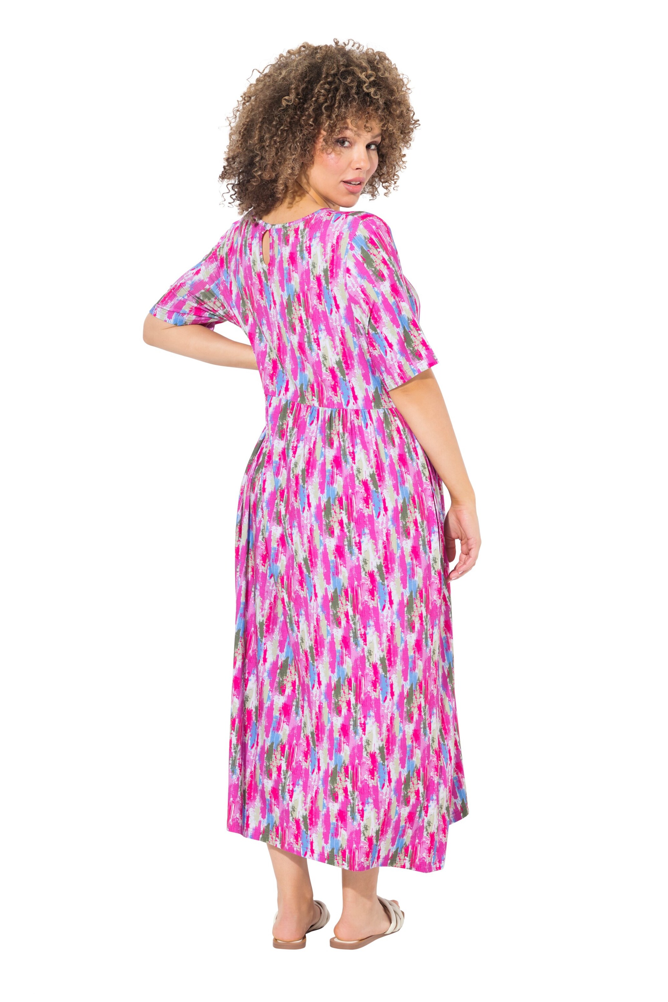 Ulla Popken Dress in Pink