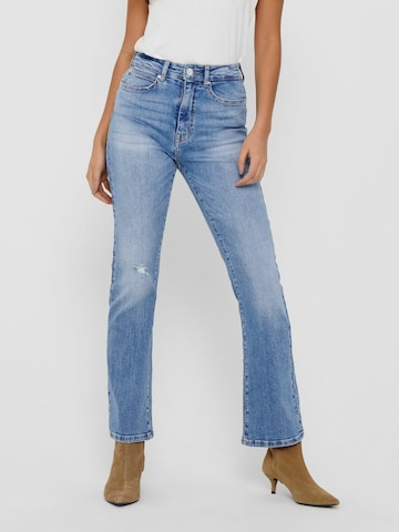 ONLY Bootcut Jeans 'Charlie' in Blauw: voorkant